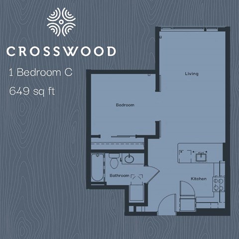 Crosswood | One Bedroom  C